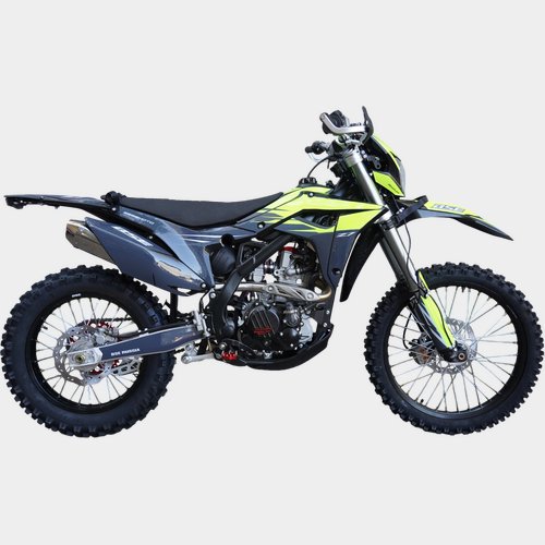 Эндуро / кроссовый мотоцикл BSE Z7 Yellow Neon (ZS174MN-5A)
