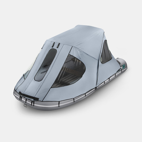 Тент ходовой с каркасом для лодок Gladiator C330AL серый