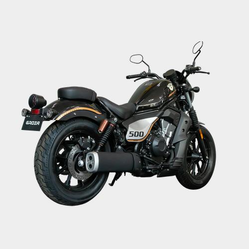 Мотоцикл GROZA XS500 ПТС (черный)