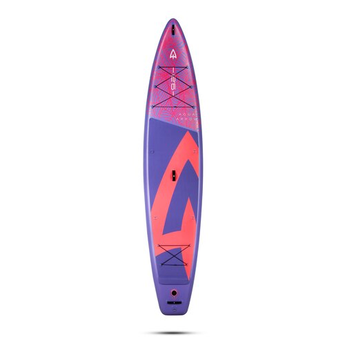 SUP доска надувная Aqua Arrow 12.6 ART Purple Leaf