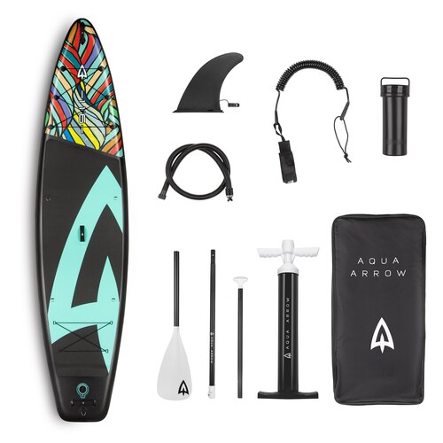 SUP доска надувная Aqua Arrow 11.6 ART Coral